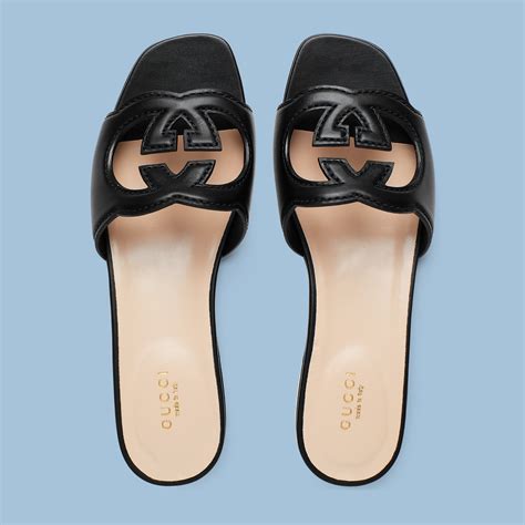 do gucci slides stretch out|gucci interlocking slides review.